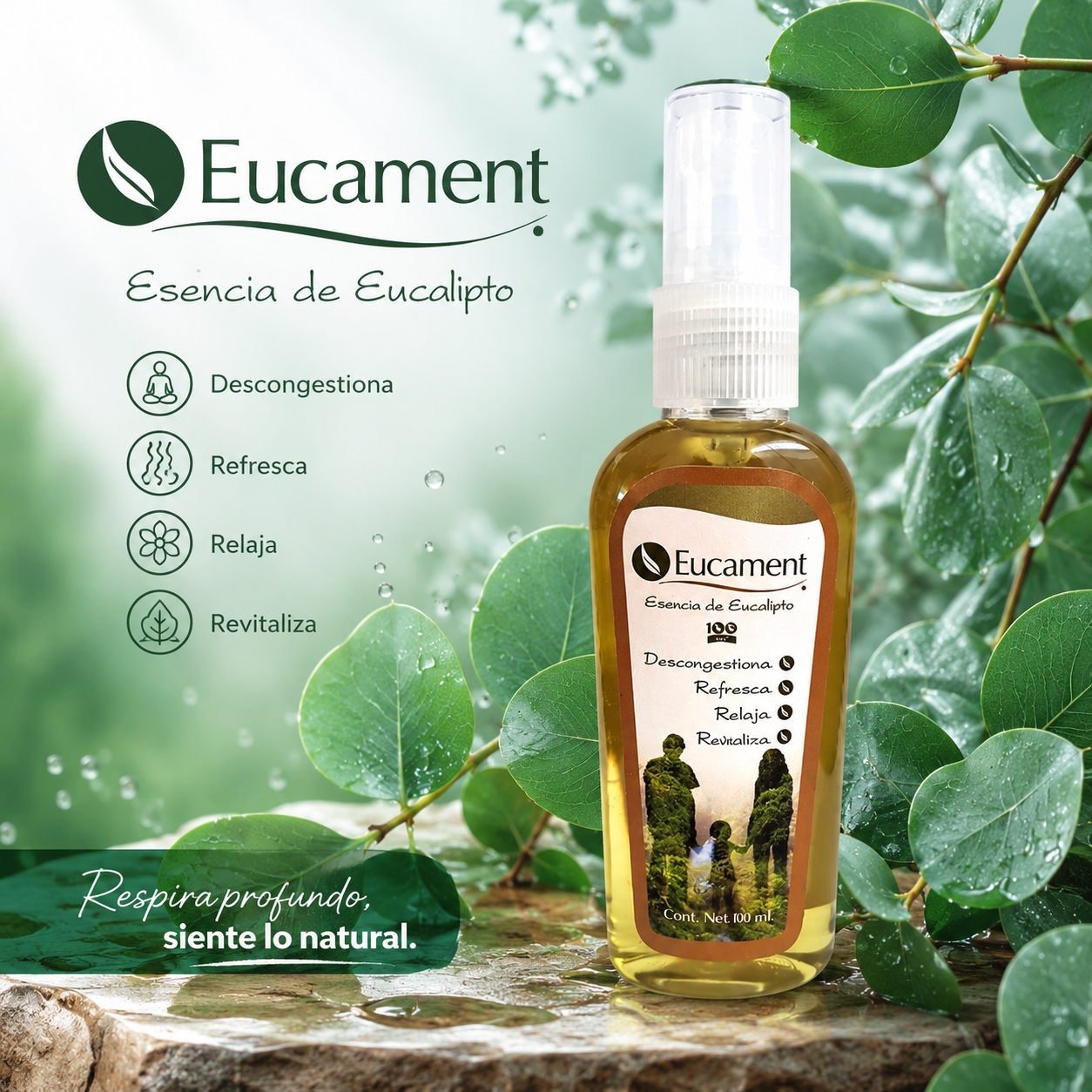 EUCAMENT® Esencia de Eucalipto Natural